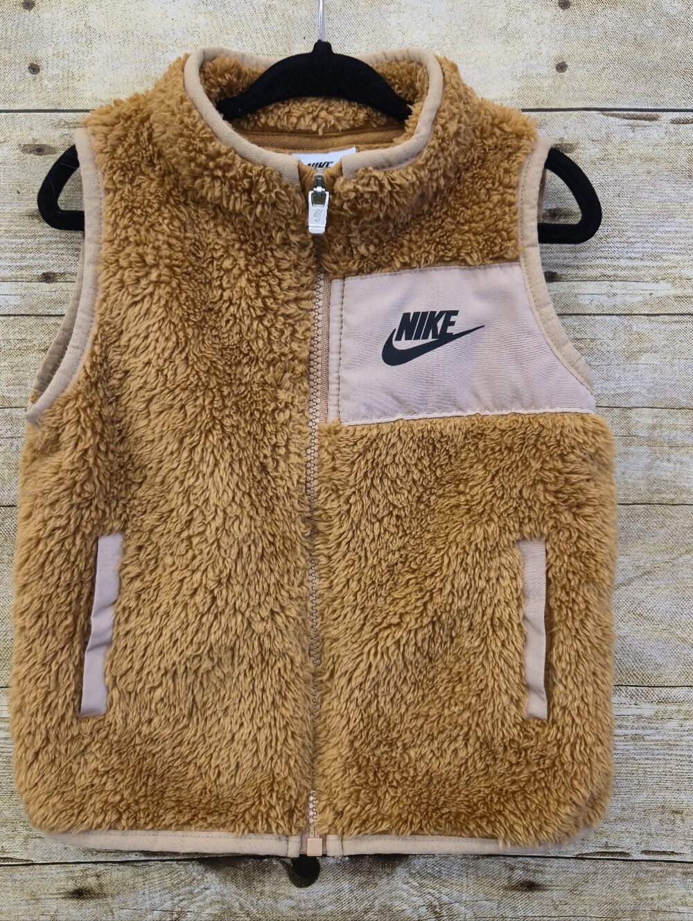 Boys Nike Sherpa Vest Size 24 Months